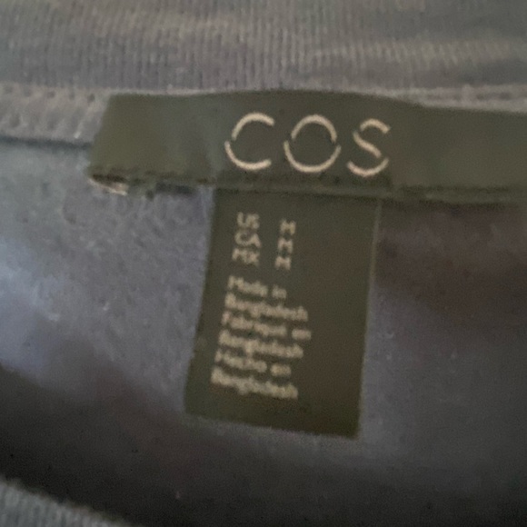 COS 100% Organic Cotton Color block dress size M - Picture 5 of 6